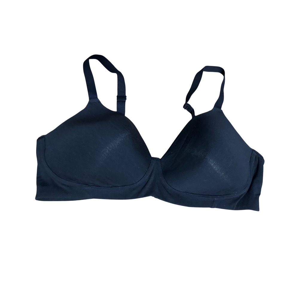 Bali Comfort Revolution Wirefree Bra Womens 38C Black Excellent DFM222